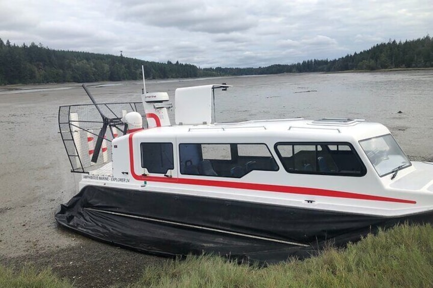 Guided Scenic Hover Craft Tour in Skagway Alaska