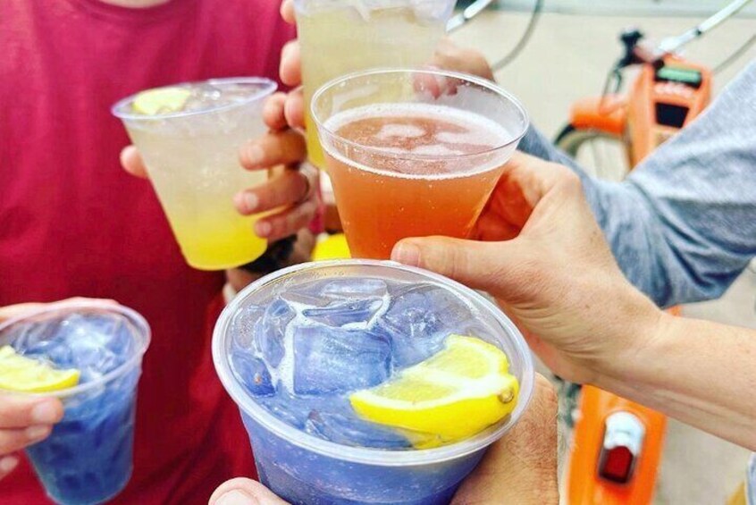 Island beverages at the Beach Bar!