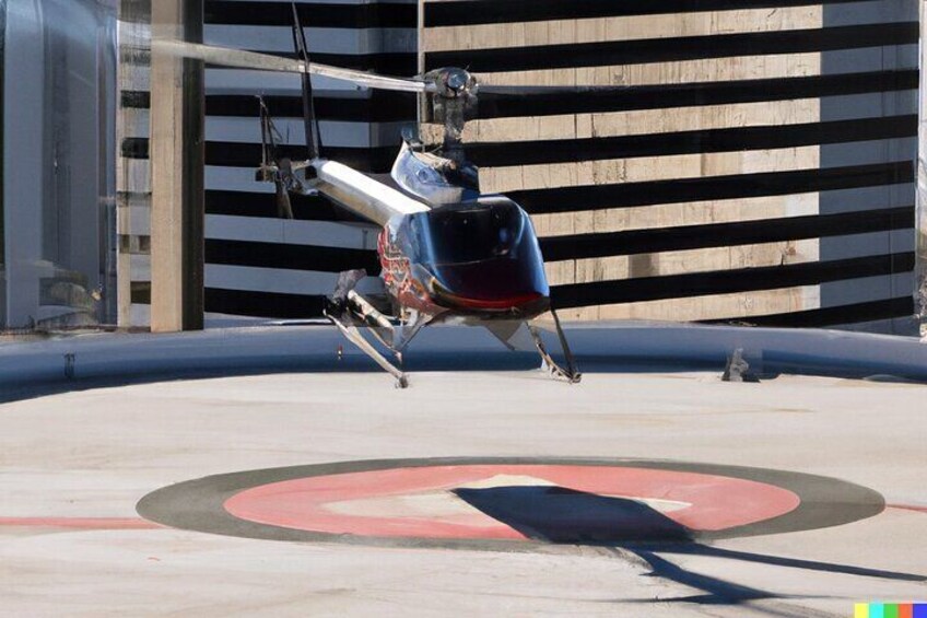 20 minute Mexico City Heli Tour - Landing at Ritz Carlton Reforma