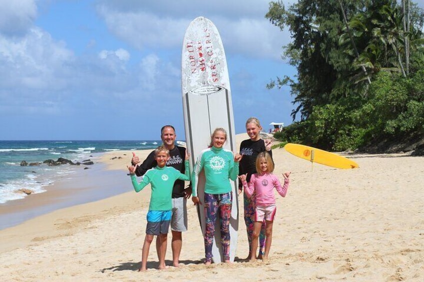 2-Hour Private Surf Lesson in Kauai