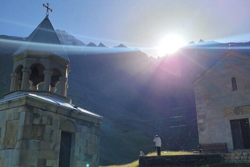 Horse riding tour in Kazbegi