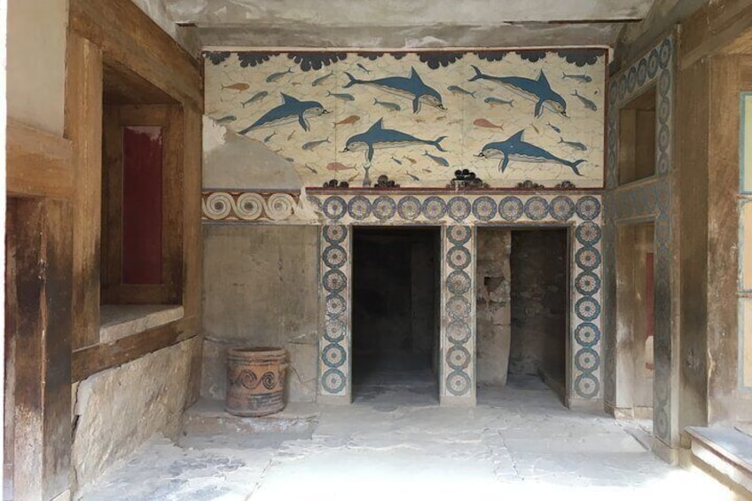 Knossos and Arch Museum of Heraklion (Guide+Transfer+Ticket) 