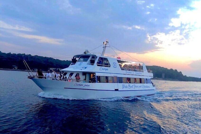 Brijuni National Park Boat Cruise with Swimming , Lunch & Drinks