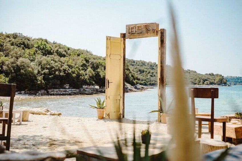 Sun , Sea & Savor : National Park Brijuni & Lost Bay beach bar