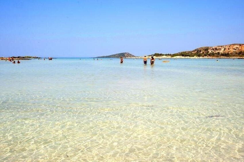 Elafonisi, The exotic pink beach of Crete! Tour from Heraklion.