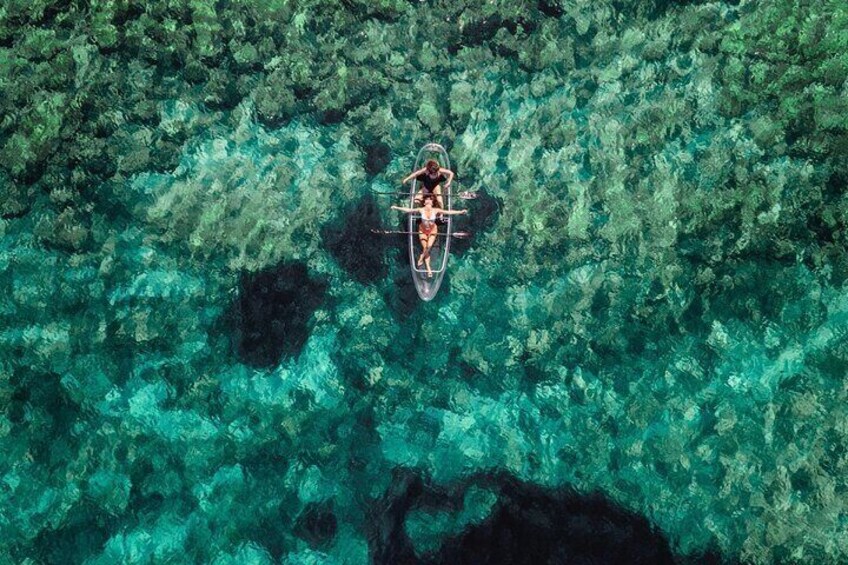 Rent a Transparent Kayak - Discover the Underwater Magic