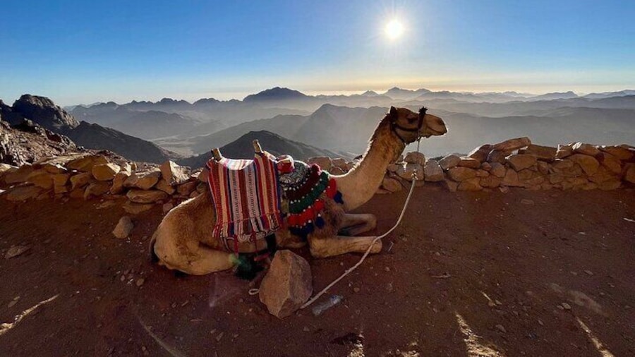 Mount Sinai and St. Catherine from Sharm El Sheikh