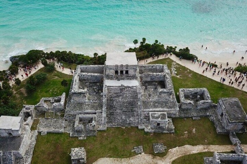 Tulum Mayan Ruins Tour and Reef Snorkeling Adventure