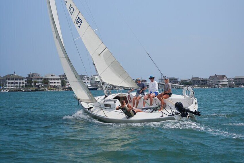 2 Hour Sailing Lesson in Wrightsville Beach