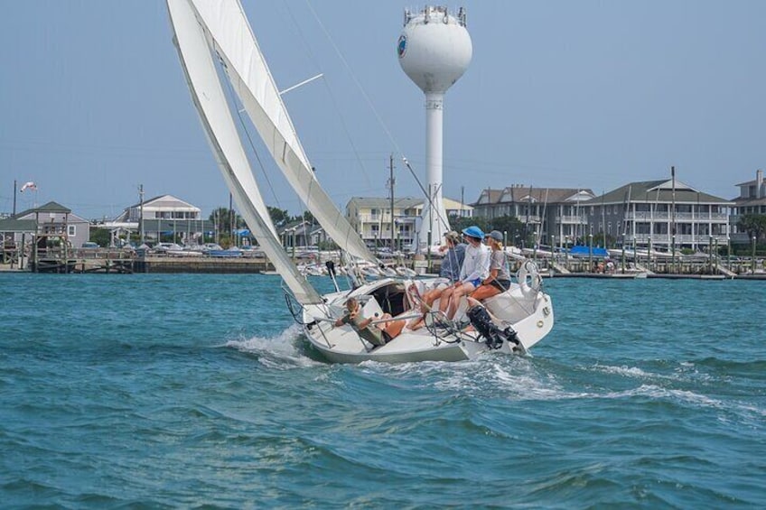 2 Hour Sailing Lesson in Wrightsville Beach