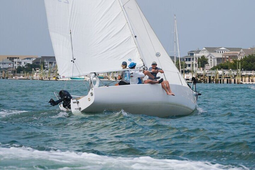 2 Hour Sailing Lesson in Wrightsville Beach