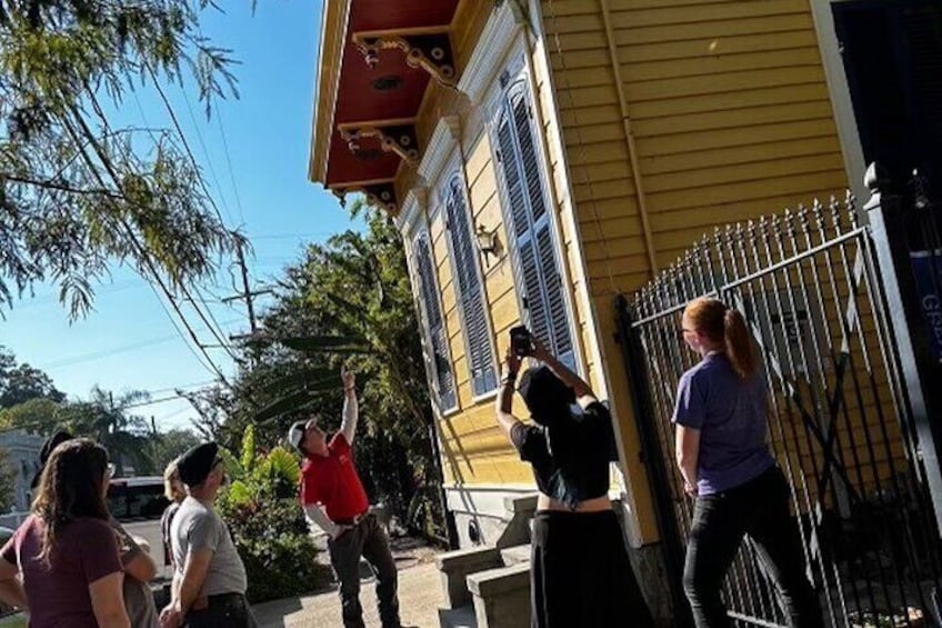 New Orleans Mules in the Marigny Walking Tour
