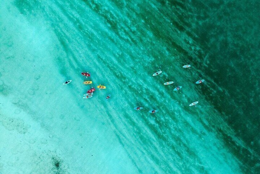 Kayak Tour at Sunrise in the Bacalar Lagoon with breakfast