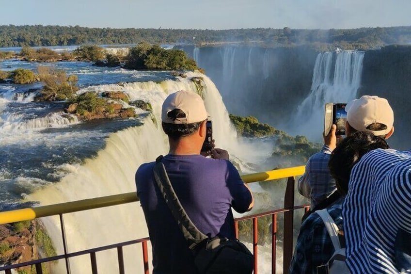 1-day Private Tour of the Falls on the Brazilian and Argentinean sides.
