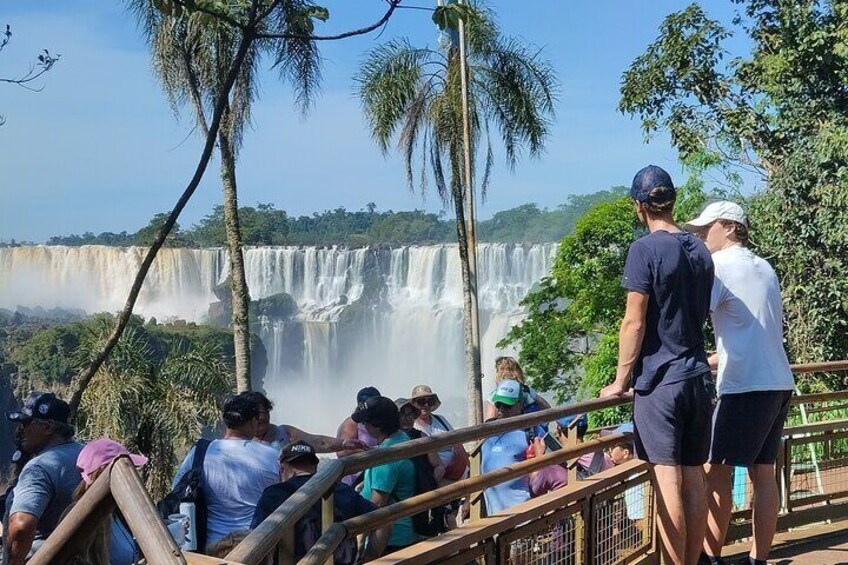 1-day Private Tour of the Falls on the Brazilian and Argentinean sides.
