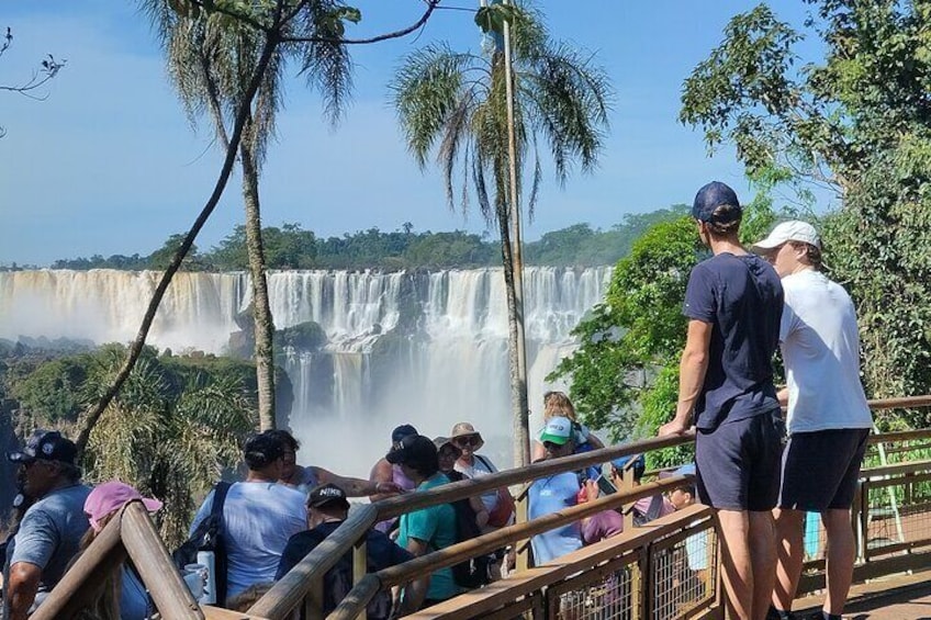 1-day Private Tour of the Falls on the Brazilian and Argentinean sides.