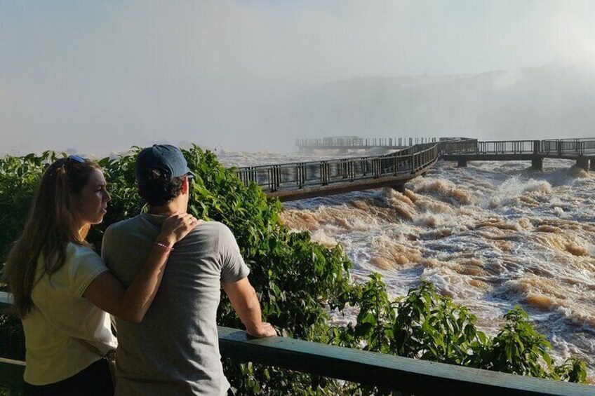 1-day Private Tour of the Falls on the Brazilian and Argentinean sides.