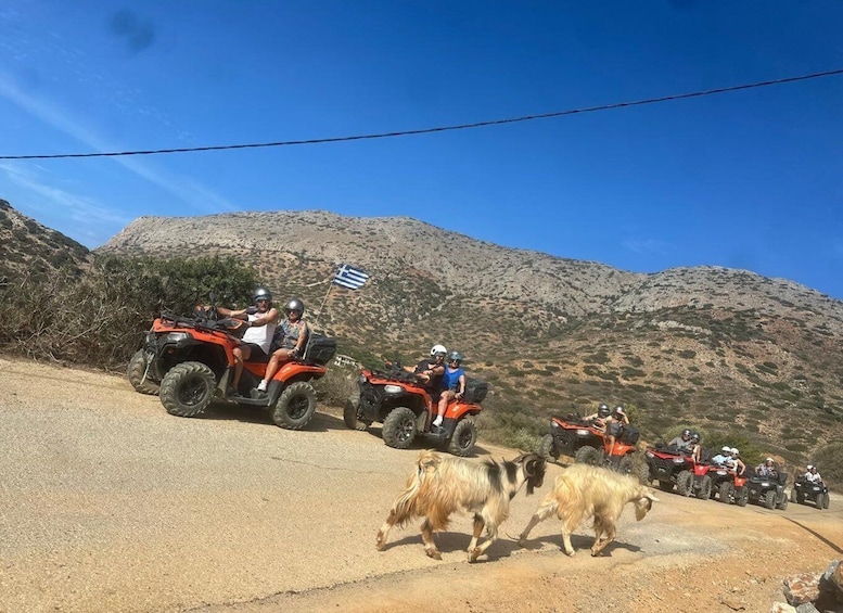 Crete: Heraklion to Agia Pelagia Quad Bike Tour