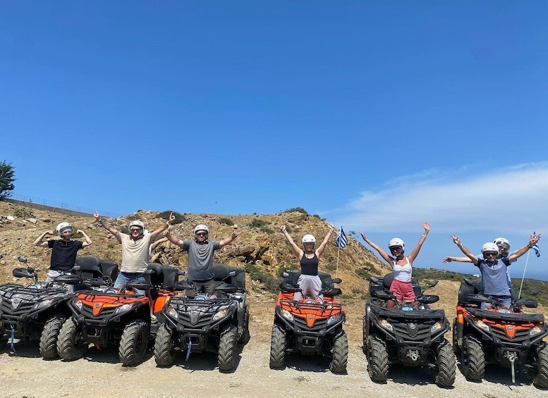 Picture 2 for Activity Crete: Heraklion to Agia Pelagia Quad Bike Tour