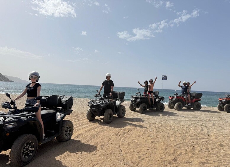 Agia Pelagia Crete Quad Bike authentic backland Tour