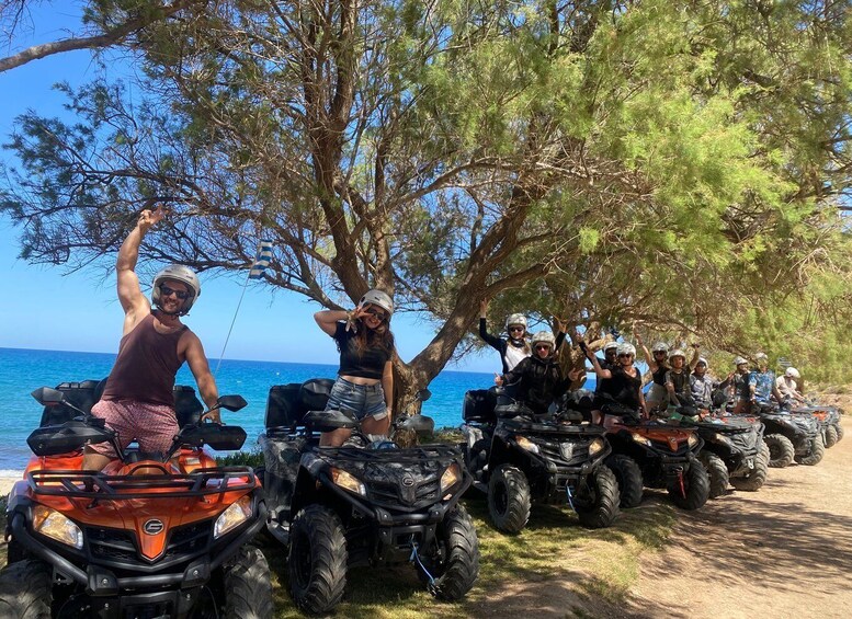 Picture 8 for Activity Crete: Heraklion to Agia Pelagia Quad Bike Tour