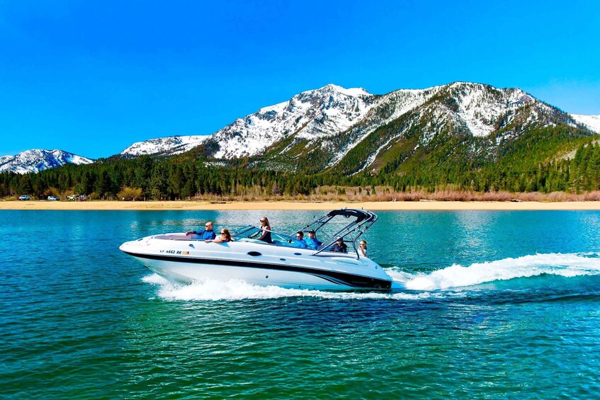 Picture 2 for Activity South Lake Tahoe: 3-Hour Customizable Tour on a 28-Foot Boat