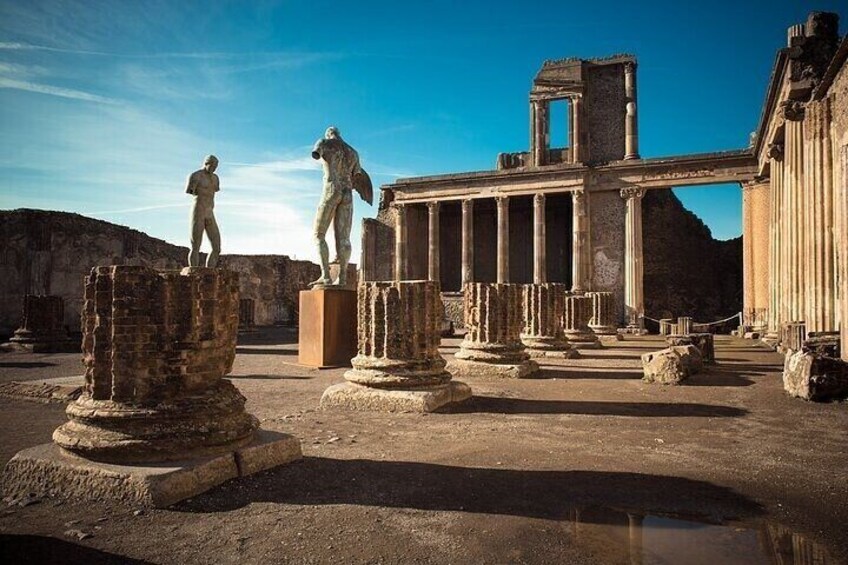 Pompeii half day tour from Naples