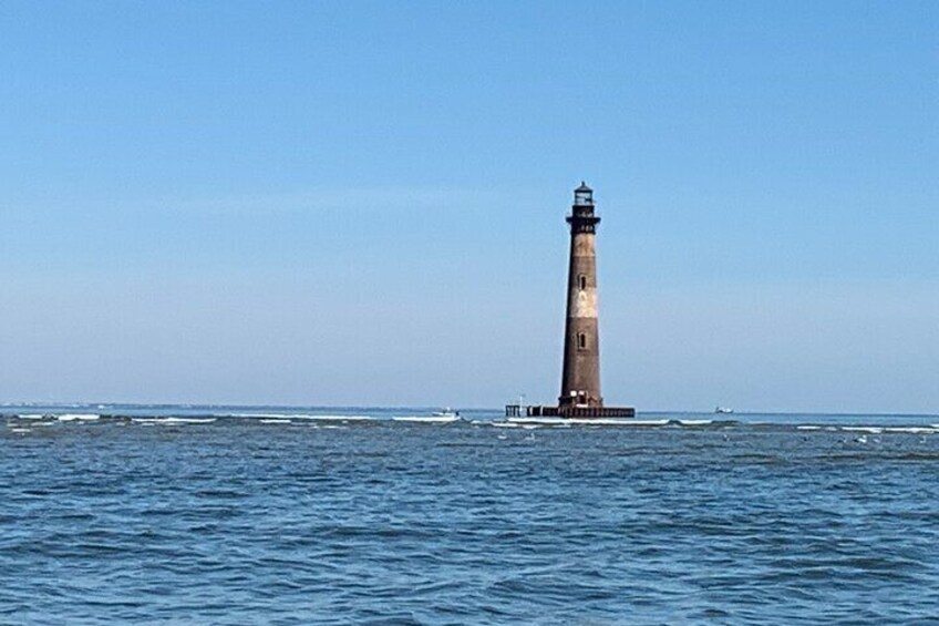 The Morris Island Lighthouse. 