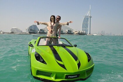 迪拜私人旅遊 60 分鐘的噴氣式汽車：阿拉伯塔到亞特蘭蒂斯