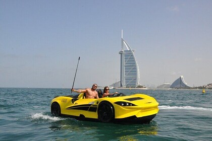 Jet Car en Dubai Tour privado 60 min: Burj Al Arab a Atlantis