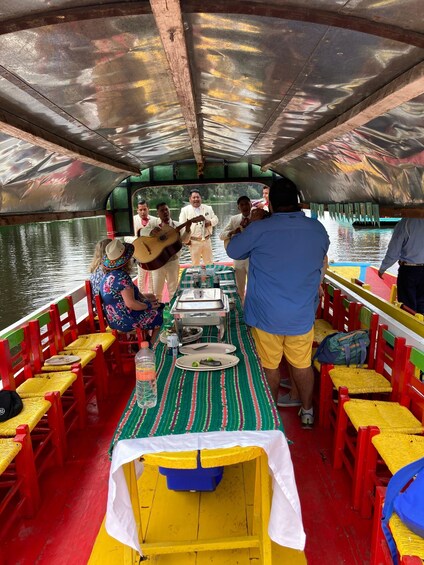 Picture 9 for Activity Mexico: Coyoacan & Xochimilco: VW bus, Boat, Brunch & fun