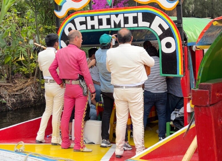 Picture 7 for Activity Mexico: Coyoacan & Xochimilco: VW bus, Boat, Brunch & fun