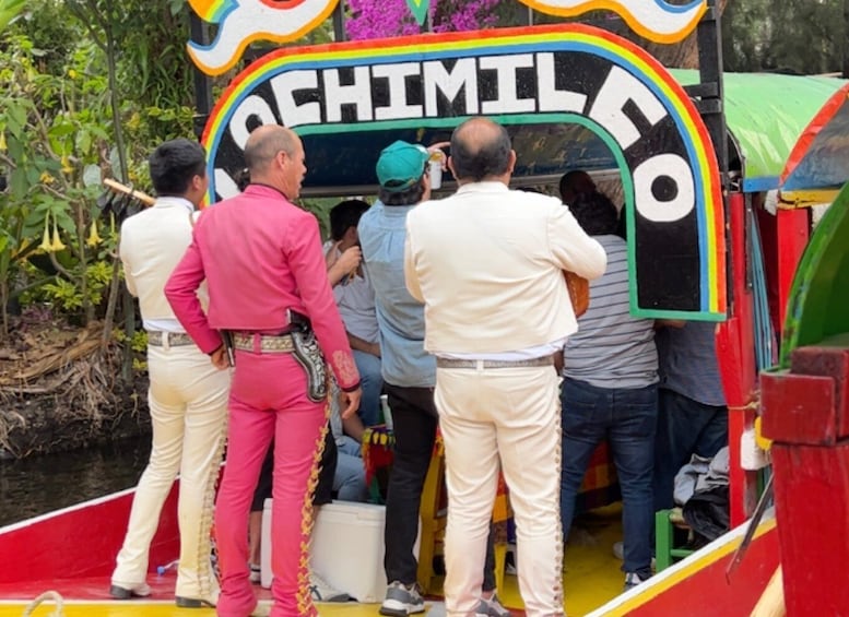 Picture 2 for Activity Mexico: Xochimilco VW vintage bus, Boat ride & brunch