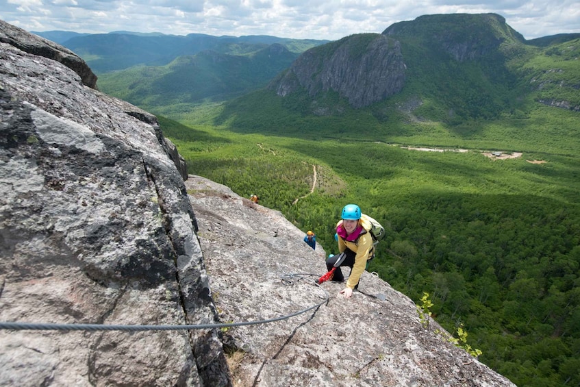 Picture 2 for Activity Charlevoix: Grands-Jardins National Park Via Ferrata Hike