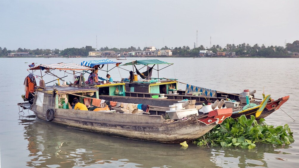 View of Unique Tour to Cai Be Floating Village in Vietnam 