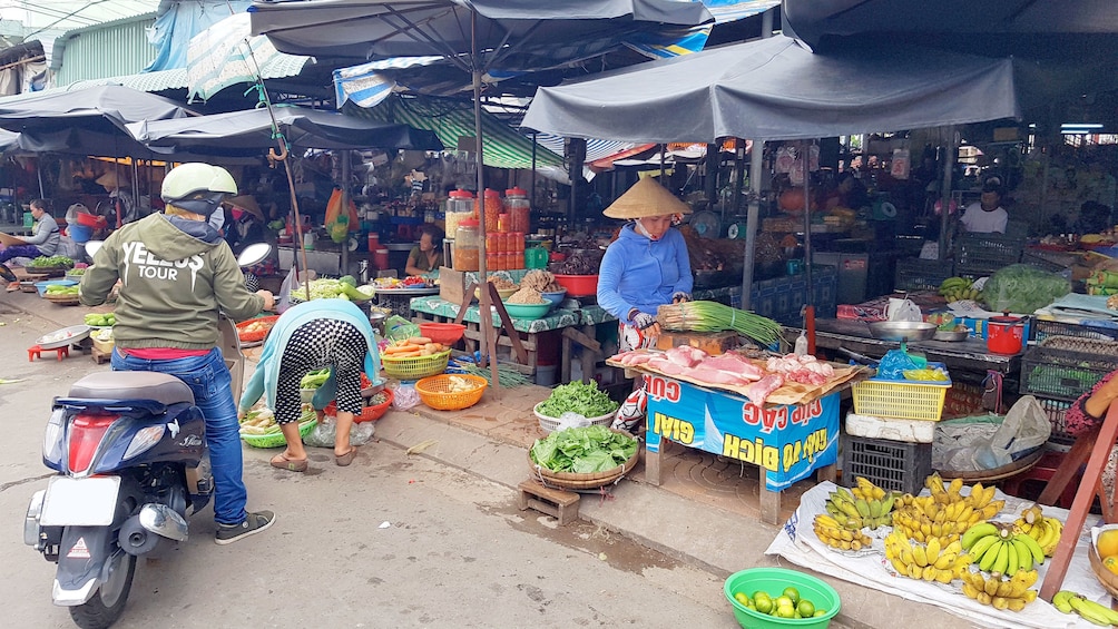 Cai Be Floating Market in Vietnam 