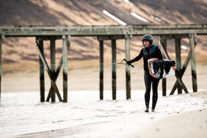 Private wakeboarding or waterskiing trip in Westfjords