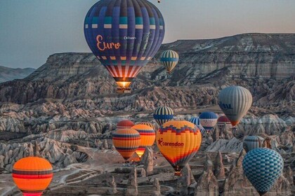 Mongolfiera della Cappadocia 1 delle 4 valli