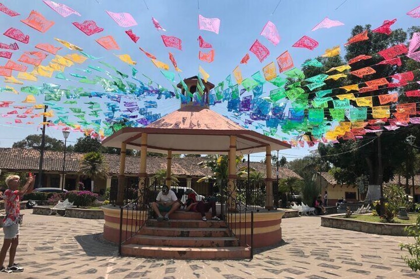 El Tuito's gazebo in the Plaza