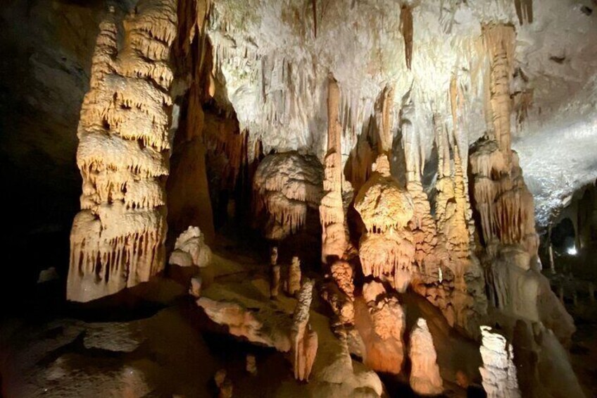 Full-day tour of Postojna Cave and Bled Lake From Ljubljana