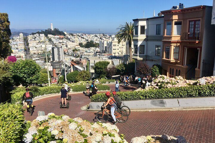 Walking down Lombard Street gets the best photos!