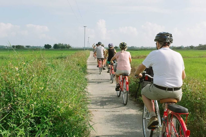 Guided Bicycle Exploration of Kim Bong Carpentry Village with Lunch