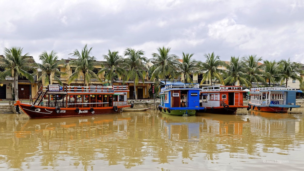 Kim Bong Island from Hoi An Vietnam 