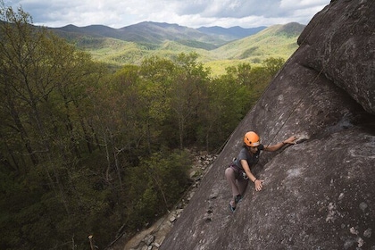 Full Day Top Rope Climbing Trip in Western North Carolina