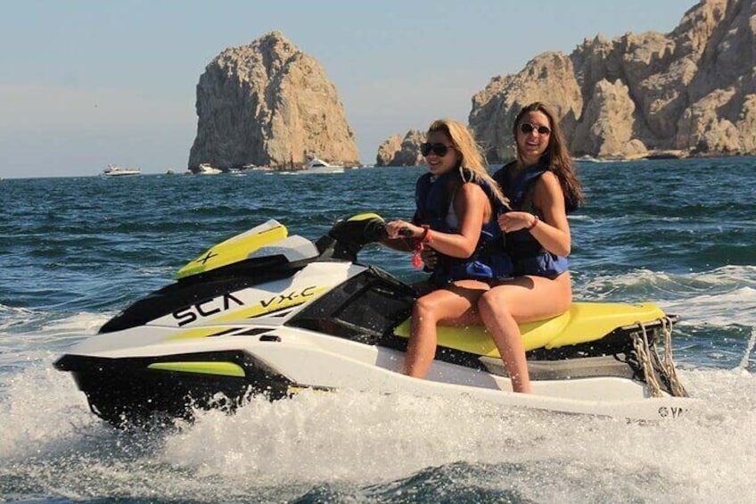 Jetski Ride Activity in El Medano Beach of Mexico