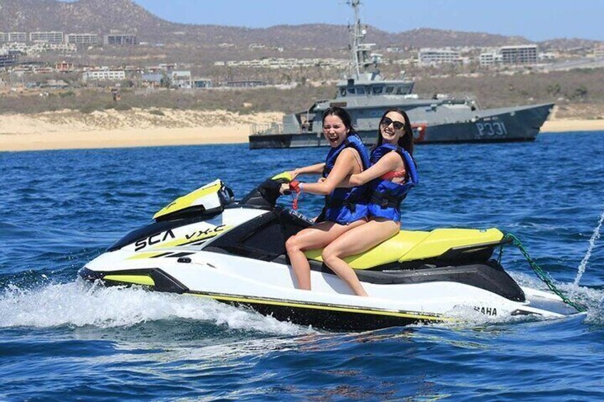 Jetski Ride Activity in El Medano Beach of Mexico