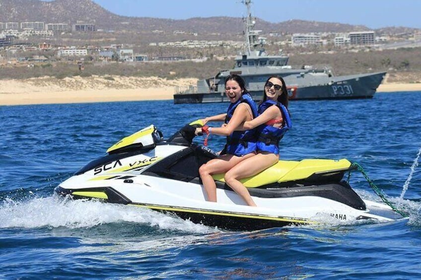 Jetski Ride Activity in El Medano Beach of Mexico