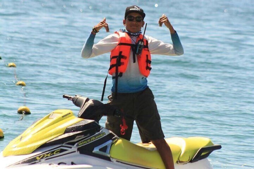 Jetski Ride Activity in El Medano Beach of Mexico