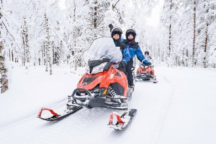 Shared Snowmobile