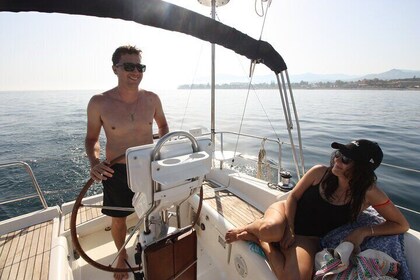 Private Sailing Boat Marbella: Navigation, Swimming in the sea and snacks